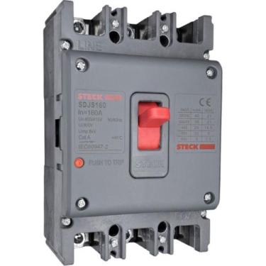 Imagem de Disjuntor Steck Caixa Moldada Asgard Tripolar - S250 - 160A.
