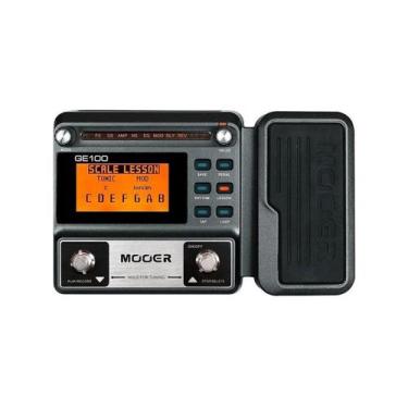 Imagem de Pedaleira mooer ge100 para guitarra multi efeitos com fonte