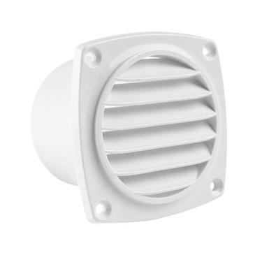 Imagem de Bn1567 - grade de ventilacao quadrada 6 aletas em termoplastico na cor