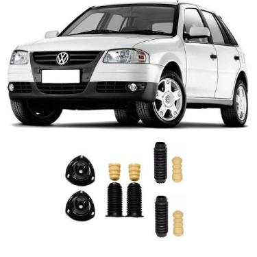 Imagem de 04 Kits Batentes Gol G4 2005 Até 2011 Dianteiro e Traseiro - Impacto