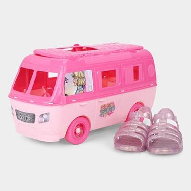 Imagem de Sandália Infantil Grendene Kids Barbie Road Trip Menina-Feminino