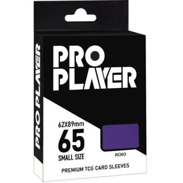 Imagem de Sleeves Small Premium Para Cartas Yugioh 65 Shield Pro Player, Roxo