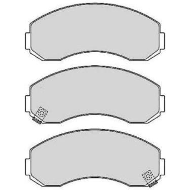 Imagem de Pastilha de Freio Dianteiro Asia Motors Topic 1997 a 1999 - TEC PADS