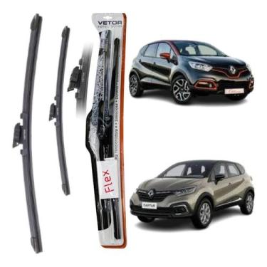 Imagem de Palheta Limpador Parabrisa Renault Captur 2017 A 2025 Vidro - VETOR (V