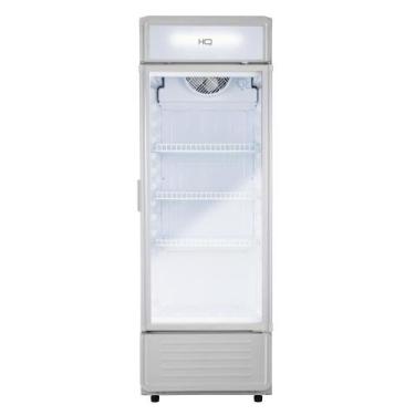 Imagem de Refrigerador Expositor Vertical Porta de Vidro HQ 225 Litros Cinza HQ-