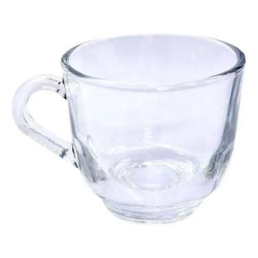 Imagem de Kit 3 Xícaras de Vidro 150ml Praticasa Para Café