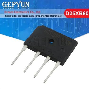 Imagem de 5 unidades ponte retificadora KBL406 KBL410 KBL608 KBL610 6-1000V - NO