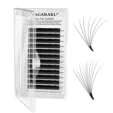 Imagem de Cílios Nagaraku Auto Fan Eyelash 0,03mm Mix 8-15mm - Volume Russo