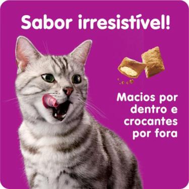 Imagem de Kit Petisco Anti Bola de Pelo Para Gatos Adultos 40g 24 Unidades Whisk