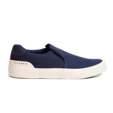 Imagem de Tênis Aramis Daily Slip Canvas Masculino, Marinho, 39