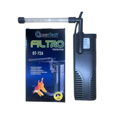 Imagem de Filtro Interno OT-72A Ocean Tech 350L/h Bomba Aquario, 220V