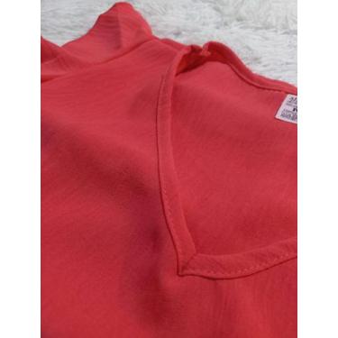 Imagem de Blusa Isis Badadinho - Castele Modas, Coral, M