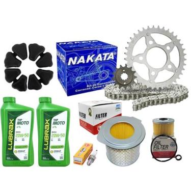 Imagem de Revisão Cb 300 09 Á 12 Relação, Filtros, Vela, Óleo, Coxim - Nakata