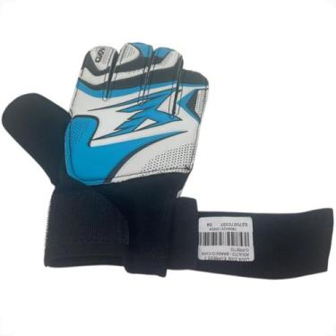 Imagem de Luva Goleiro OXN Express 2, Branco azul, 8