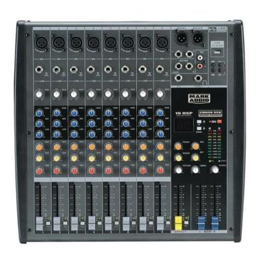 Imagem de Mesa Som 8 Canais Analógica Usb Cmx08 Mark Audio