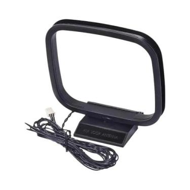 Imagem de Antena De Loop FM AM Com Conector Mini De 3 Pinos Para Receptores De Á