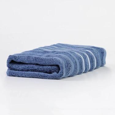 Imagem de Toalha de rosto Jacquard Wave indigo Tamanho:50cm X 70cm - Corttex, 50