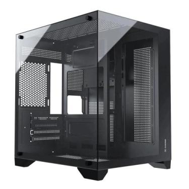 Imagem de Gabinete Fortrek Clarity ATX Mid Tower Branco Lateral Vidro Sem Fonte 