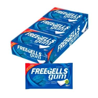 Imagem de Chiclete freegells hortelã com 15 unidades