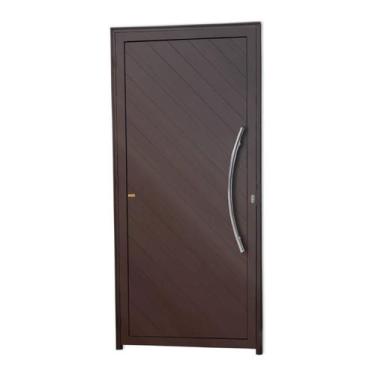 Imagem de Porta Lambril Savana com Puxador Super 25 210cm x 100cm Brimak Abertur