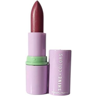 Imagem de Batom Brilho Intenso Rosa Retrô FPS 15 Shine Colors Abelha Rainha 3,7g