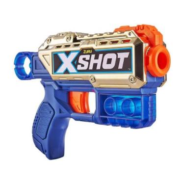 Imagem de Lançador de Dardos X-Shot Royale Kickback - Candide 9 Peças