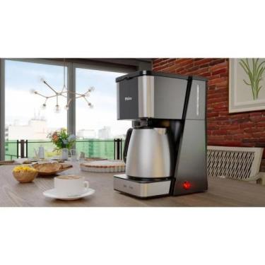 Imagem de Cafeteira Philco Inox Preto 40 Cafezinhos 1,6 Litros 950w 110V OU 220V