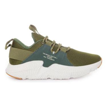 Imagem de Tênis Keep Casual Streetwear Masculino Feminino Confortável Cor:Verde 