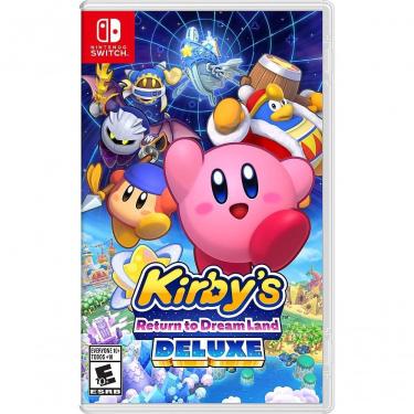 Imagem de Jogo Digital Nintendo Kirby's Return To Dream Land Deluxe para Nintendo Switch - Oled Model e Lite com 1 a 4 Jogadores
