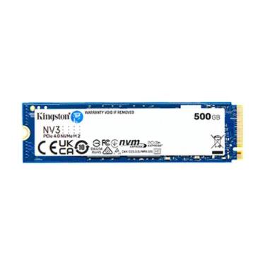 Imagem de SSD Kingston NV3, 500GB, M.2 2280, PCIe 4.0 x4, NVMe, Leitura: 5000 MB