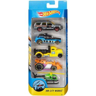 Pacote 5 Carrinhos Hot Wheels Sortidos Mattel - Clubinho do Desconto