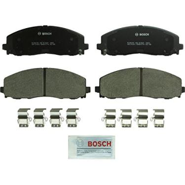 Imagem de BOSCH BC1589 QuietCast Conjunto de pastilhas de freio a disco de cerâmica premium - Compatível com Chrysler Pacifica, Town & Country, Voyager; Dodge Grand Caravan, Journey; Jeep Gladiator; Ram C/V +