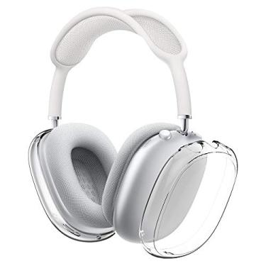 Imagem de Spigen Capa protetora para fones de ouvido Ultra Hybrid Pro projetada para Airpods Max - transparente