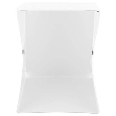Imagem de 01 02 015 Barraca de iluminação de fotografia, mini estúdio fotográfico com design dobrável para produtos pequenos