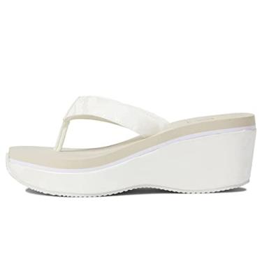 Imagem de VOLATILE Sandália feminina de salto alto, Camuflagem branca, 41