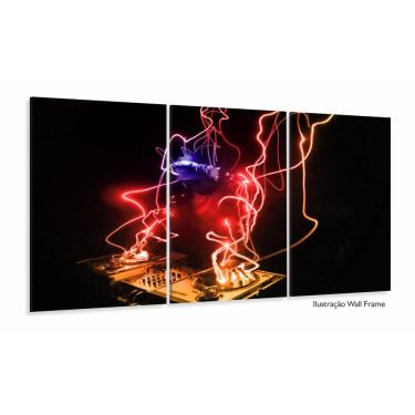 Imagem de Quadro Decorativo DJ 130x65 cm em tecido decorativo