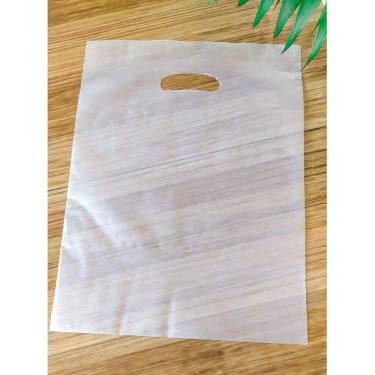 Imagem de Kit 5 Sacolas Premium Boca De Palhaço Com Textura 30X40 Cores Diversas