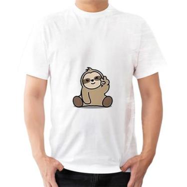 Imagem de Camisa Camiseta Preguiça Animal Bixo Macaco - Estilo Kraken