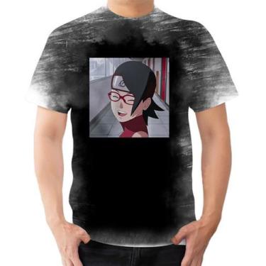 Imagem de Camisa Camiseta Personalizada Sarada Uchiha Anime Boruto 3 - Dias No E