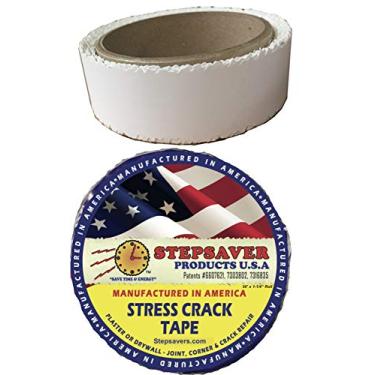 Imagem de Fita adesiva para estresse Stepsaver Products, Stress Crack Tape Smooth 30'x 1-1/4" Roll
