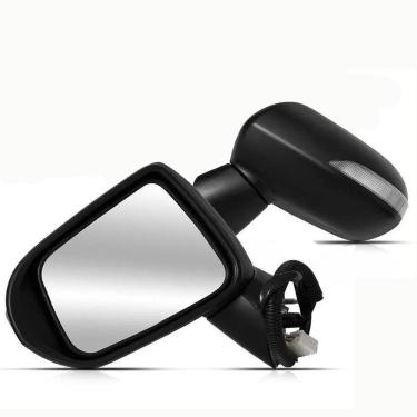 Imagem de Par Retrovisor Elétrico Com Pisca Honda Fit 2004 2005 2006 2007 2008