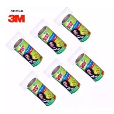 Imagem de Kit com 6 Refil Rolo Adesivo SCOTCH-BRITE 3M