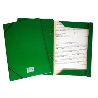 Imagem de Pasta Aba Elastica Oficio Verde-Campo Pct C/30 Promoçao 24H