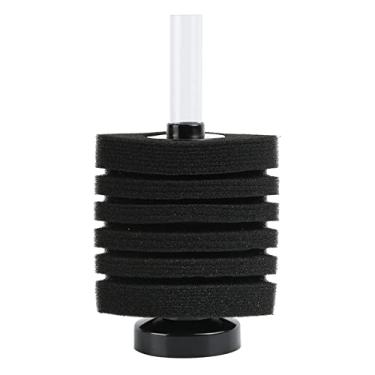 Imagem de Filtro de canto de esponja biológica, filtro de esponja de canto de aquário silencioso Betta Fry Camarão e filtro de espuma biológica de peixe pequeno para aquários minúsculos e tanques de peixes