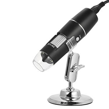 Imagem de Qudai Microscópio Digital USB Ampliação 1000X com Magnifier Stand com 8-LED Lupa para iOS/Android NP