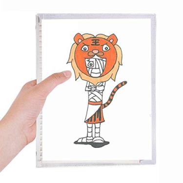 Imagem de Caderno Egito Múmia Hórus Chapéu de Tigre Caderno de Folhas Soltas Recarregáveis Diário Papelaria