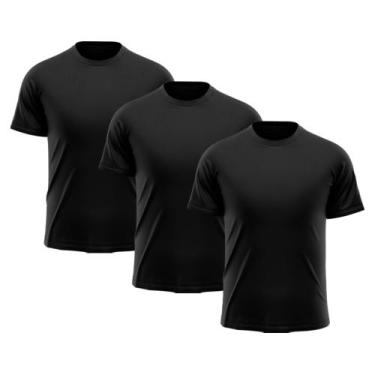 Imagem de Kit 3 Camisetas Masculina Raglan Dry Fit Proteção Solar Uv - Whats Wea