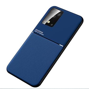 Imagem de Kepuch Mowen Case Capas Placa de Metal Embutida para Samsung Galaxy S20 Ultra/S11+ S11 Plus - Azul