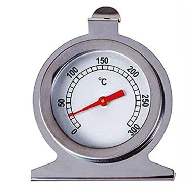 Imagem de Termômetro de Forno Inox Para Cozinha Pizzaria Estufa 300ºC