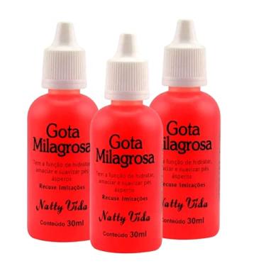 Imagem de Gota Milagrosa Pés Combate Rachadura E Ressecamento Kit 3